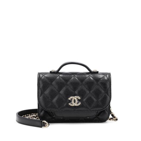 chanel clutch with chain 2022 black|Chanel Black Quilted Caviar Business Affinity Clutch On Chain .